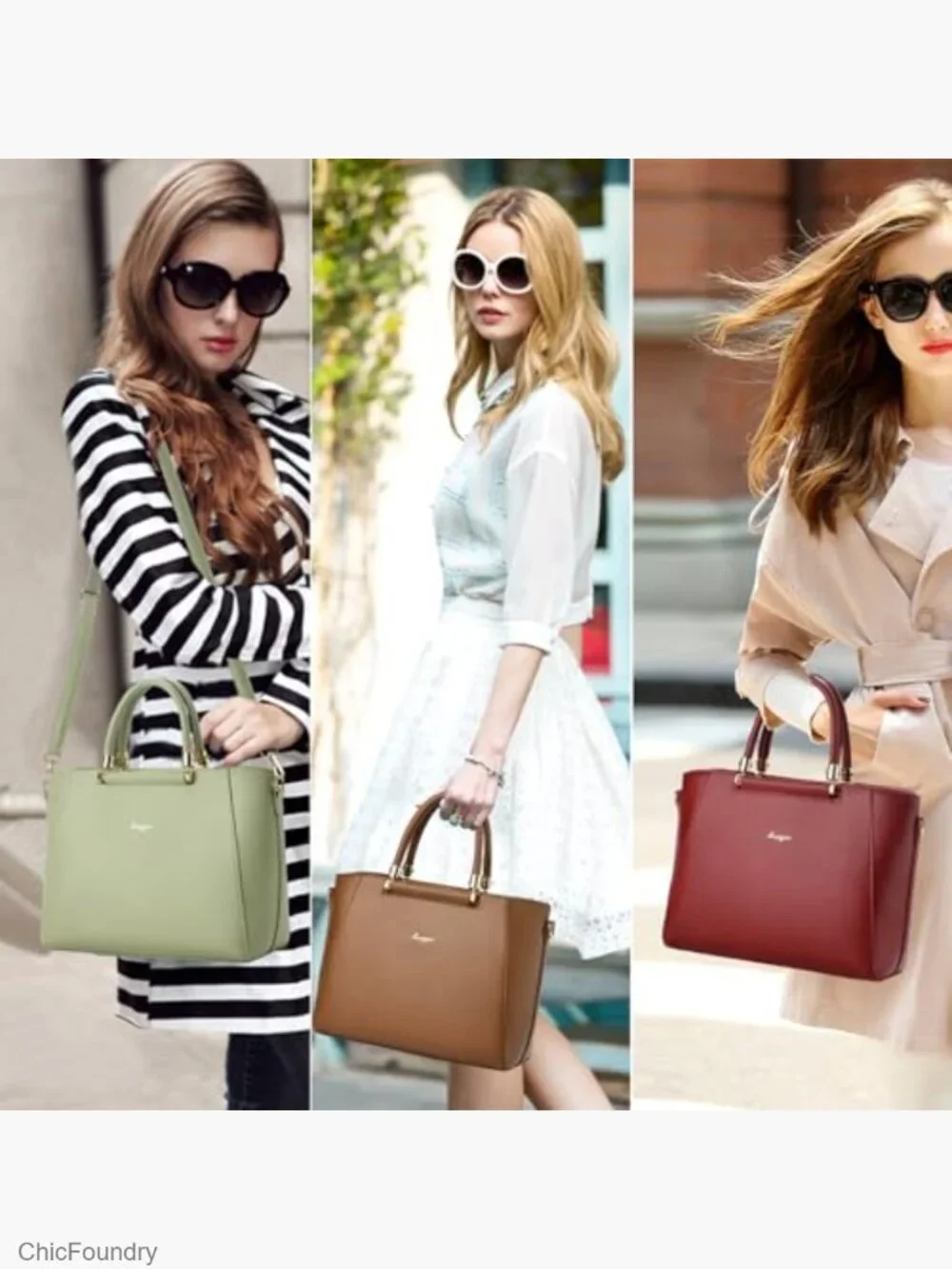 Satchel Crossbody Shoulder Bag Top Handle Tote for Office Daily